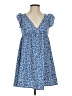 Shein 100% Polyester Blue Casual Dress Size 2 - photo 1