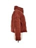 Primark Solid Brown Faux Fur Jacket Size M - photo 4