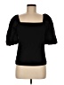 Ann Taylor Black Short Sleeve Top Size M - photo 1
