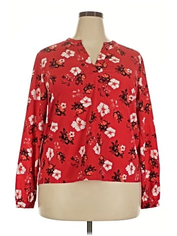 A New Day Long Sleeve Blouse (view 1)