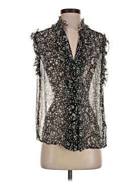7 For All Mankind Sleeveless Silk Top
