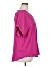 Worthington 100% Polyester Pink Short Sleeve Blouse Size XL - photo 4