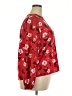 A New Day 100% Polyester Red Long Sleeve Blouse Size XXL - photo 4