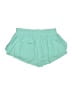 Suzette Solid Teal Shorts Size L - photo 2