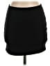 Assorted Brands Solid Black Casual Skirt Size XS - photo 1