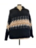 J.Crew Chevron-herringbone Blue Pullover Sweater Size 3X - photo 1