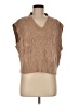 Sincerely Jules Tan Sweater Vest Size M - photo 1