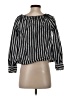 J.Crew 100% Cotton Black 3/4 Sleeve Blouse Size XXS - photo 2