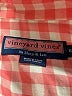 Vineyard Vines Checkered-gingham Pink Short Sleeve Button-Down Shirt Size 8 - photo 7