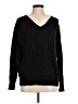 Aqua 100% Cashmere Black Cashmere Pullover Sweater Size M - photo 1