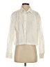 TOPTEN Solid Ivory Long Sleeve Blouse Size S - photo 1