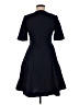 Cos Solid Black Cocktail Dress Size 6 - photo 2