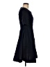 Cos Solid Black Cocktail Dress Size 6 - photo 4