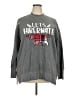 Maurices Graphic Gray Pullover Sweater Size 2X - photo 1
