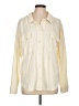 Thread & Supply Color Block Ivory Long Sleeve Button-Down Shirt Size L - photo 1
