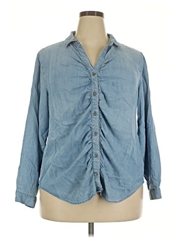 Cloth & Stone Long Sleeve Button-Down Shirt (view 1)