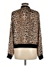 Eres 100% Polyester Animal Print Gold Jacket Size M - photo 2