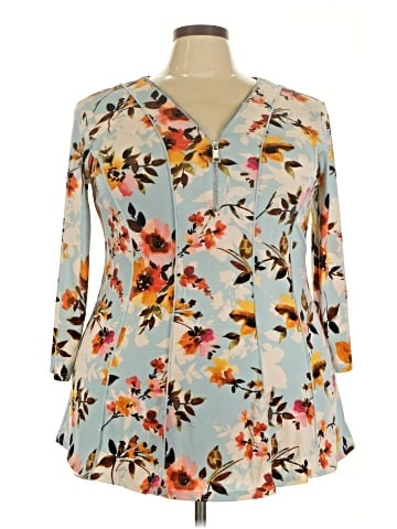 Sami & JO 3/4 Sleeve Blouse (view 1)