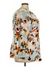 Sami & JO Floral Blue 3/4 Sleeve Blouse Size 3X - photo 4