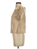 Wade Voss Tan Short Sleeve Blouse Size S - photo 5