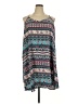 rue21 100% Polyester Print Teal Casual Dress Size 2X - photo 1