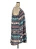 rue21 100% Polyester Print Teal Casual Dress Size 2X - photo 4