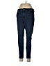 Ann Taylor 100% Cotton Solid Blue Jeans Size 12 Petite - photo 1