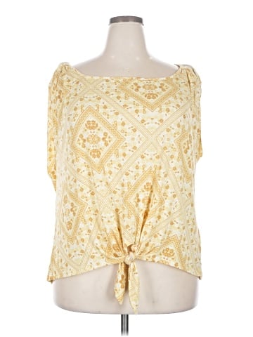 Como Blu Short Sleeve Top (view 1)