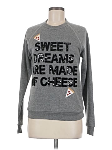 Bow & Drape Sweatshirt (view 1)