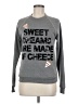 Bow & Drape Graphic Gray Sweatshirt Size 6 (estimated) - photo 1