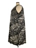 Catherines Print Gray Casual Dress Size 4X - photo 5