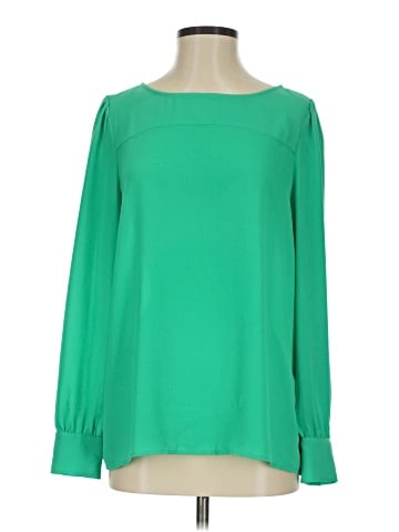 J.Crew Factory Store Long Sleeve Blouse (view 1)