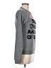 Bow & Drape Graphic Gray Sweatshirt Size 6 (estimated) - photo 4