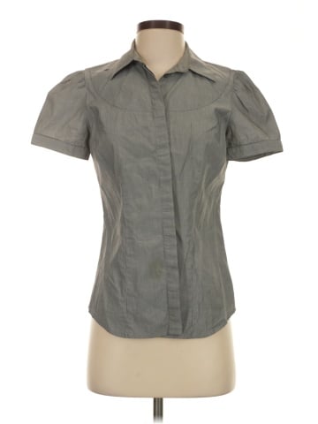 Club Monaco Short Sleeve Blouse (view 1)