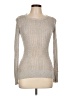 Belldini Silver Long Sleeve Top Size L - photo 1