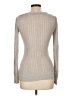 Belldini Silver Long Sleeve Top Size L - photo 2