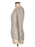 Belldini Silver Long Sleeve Top Size L - photo 5