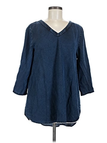 Soft Surroundings 3/4 Sleeve Blouse (view 1)