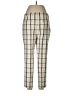 Theory Plaid Ivory Wool Pants Size 8 - photo 2