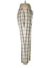 Theory Plaid Ivory Wool Pants Size 8 - photo 4