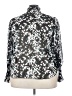 Chico's Print Silver Long Sleeve Blouse Size XXL (4) - photo 2