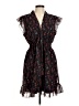 Eyeshadow Paisley Black Casual Dress Size M - photo 1