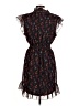 Eyeshadow Paisley Black Casual Dress Size M - photo 2