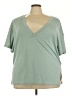 Assorted Brands Green Short Sleeve T-Shirt Size XL - photo 1