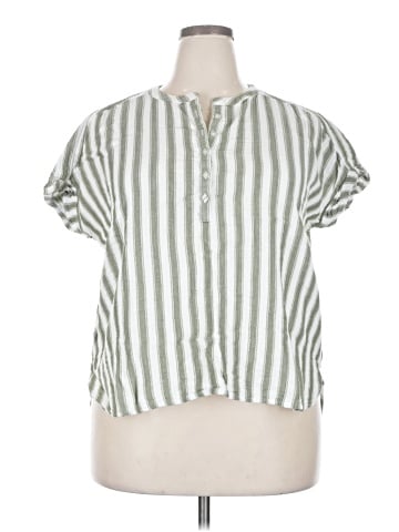 Caslon Short Sleeve Blouse (view 1)