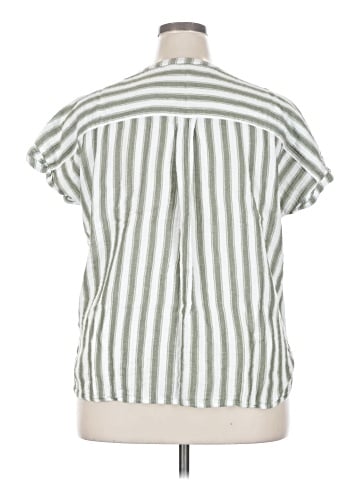 Caslon Short Sleeve Blouse (view 2)