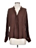 Vince. 100% Silk Brown Blouse Size 2 - photo 1