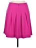 J.Crew 100% Polyester Solid Pink Casual Skirt Size 6 - photo 2