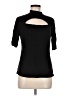 Catherine Malandrino Black Short Sleeve Turtleneck Size M - photo 1