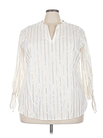 MICHAEL Michael Kors 3/4 Sleeve Blouse (view 1)